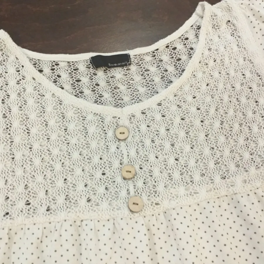 بلوز تیشرت خارجی نخی