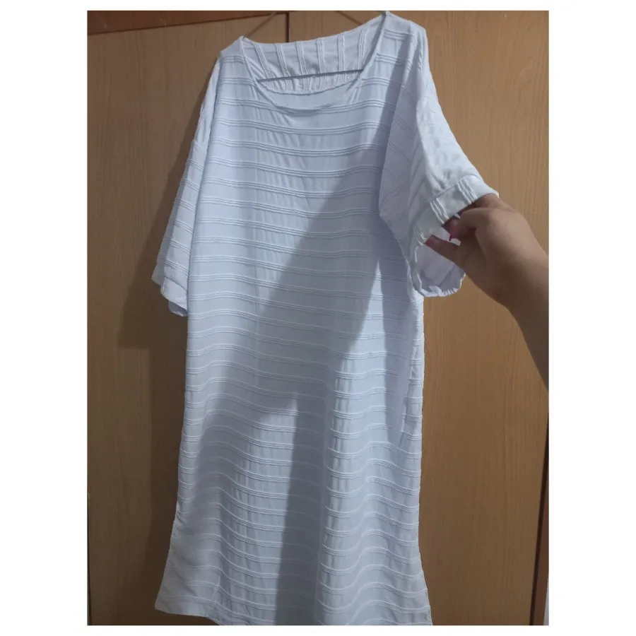 پیراهن بلند ساحلی سفید