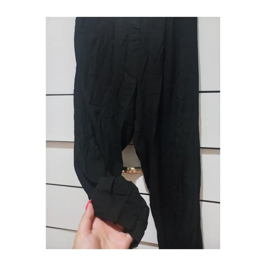 شلوار سمبادی مشکی لنین