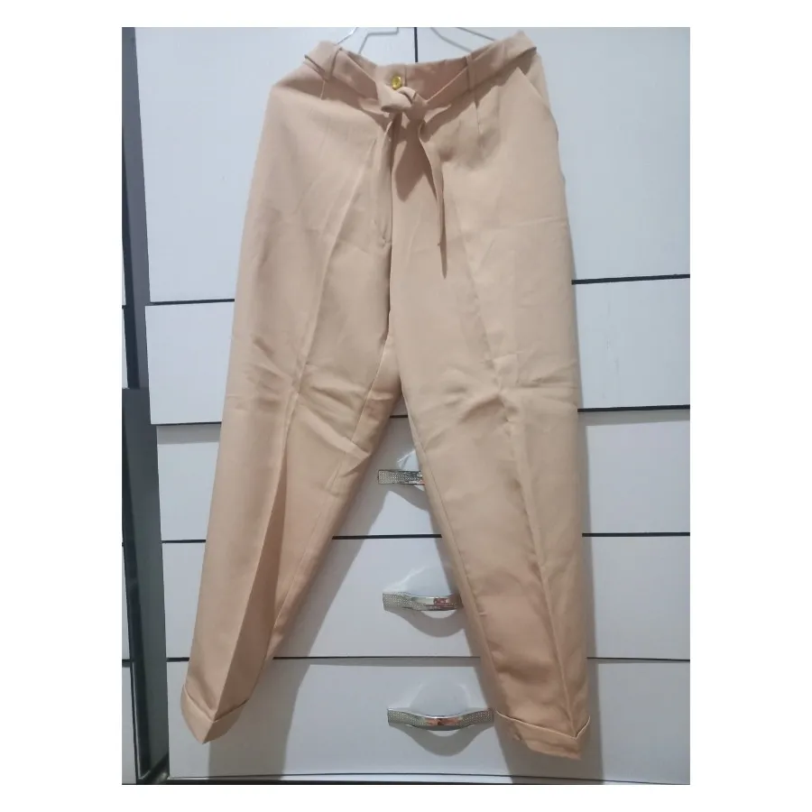 شلوار مازراتی کرم رنگ