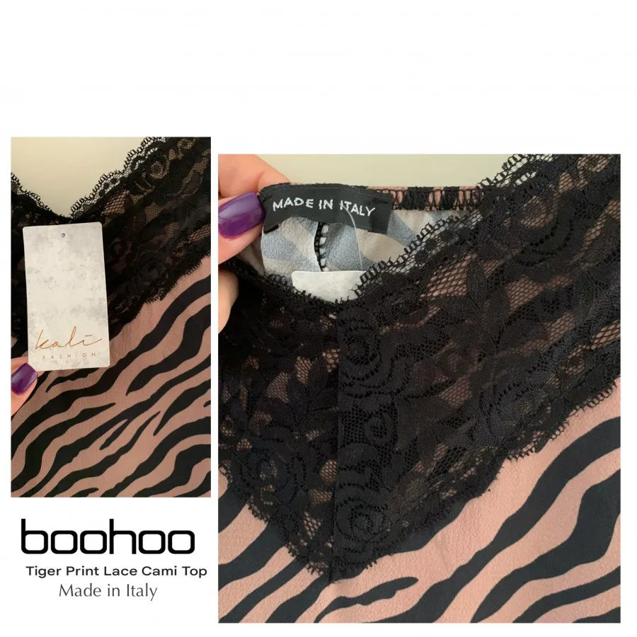 تاپ تایگر boohoo