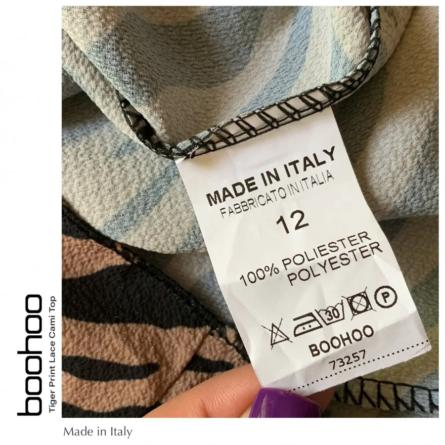 تاپ تایگر boohoo