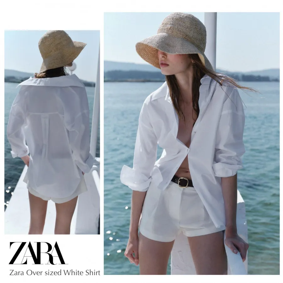 شومیز لینن zara