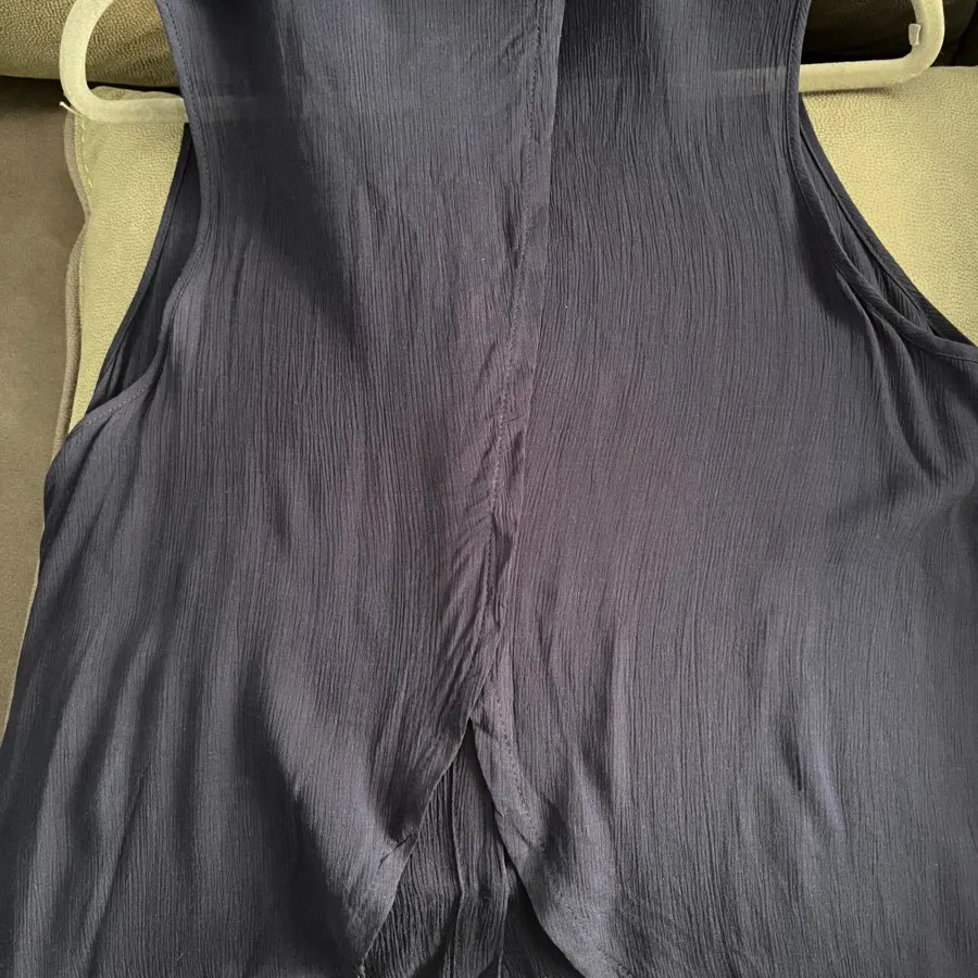 تاپ حریر سورمه ای