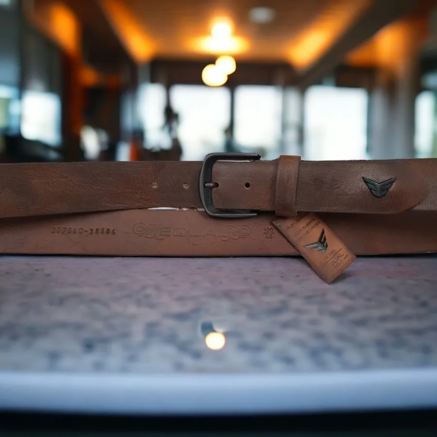 کمربند چیریکی محو قهوه ای