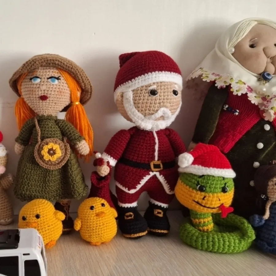 عروسک قلاببافی