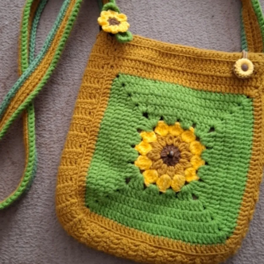 کیف و کلاه قلاببافی