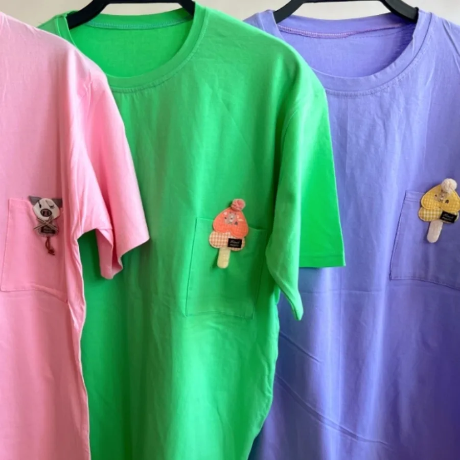 تیشرت لانگ نخ پنبه