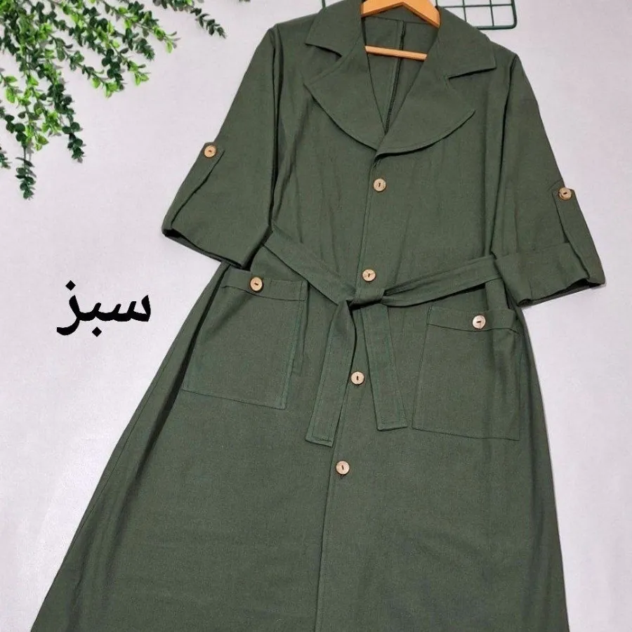 پیراهن مانتویی