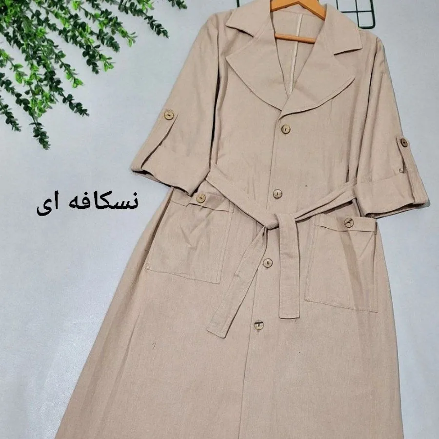 پیراهن مانتویی