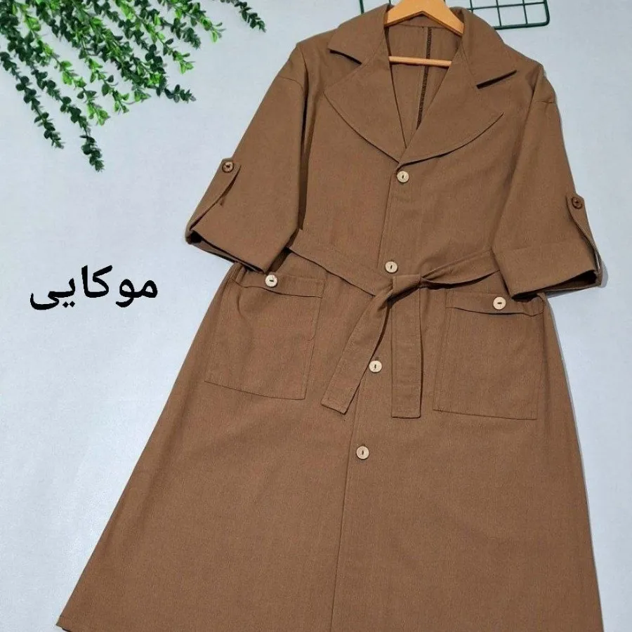 پیراهن مانتویی