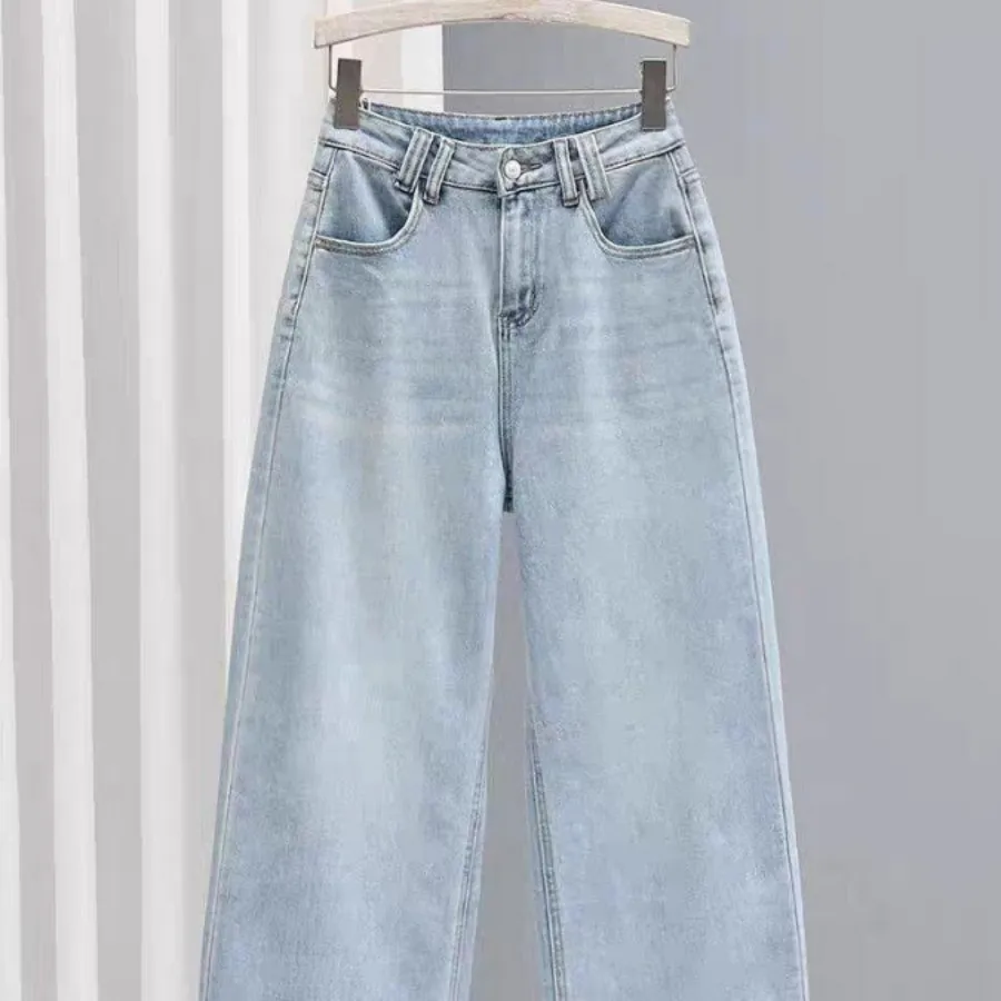 شلوار جین نیم بگ