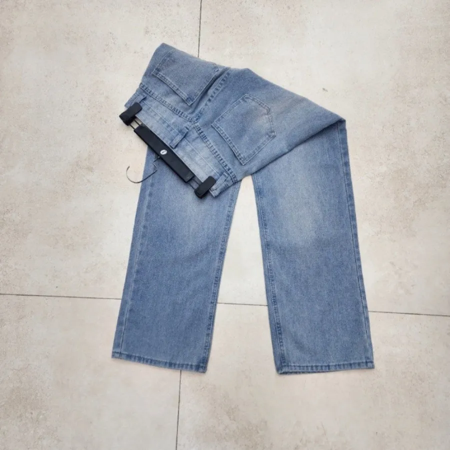 شلوار جین نیم بگ