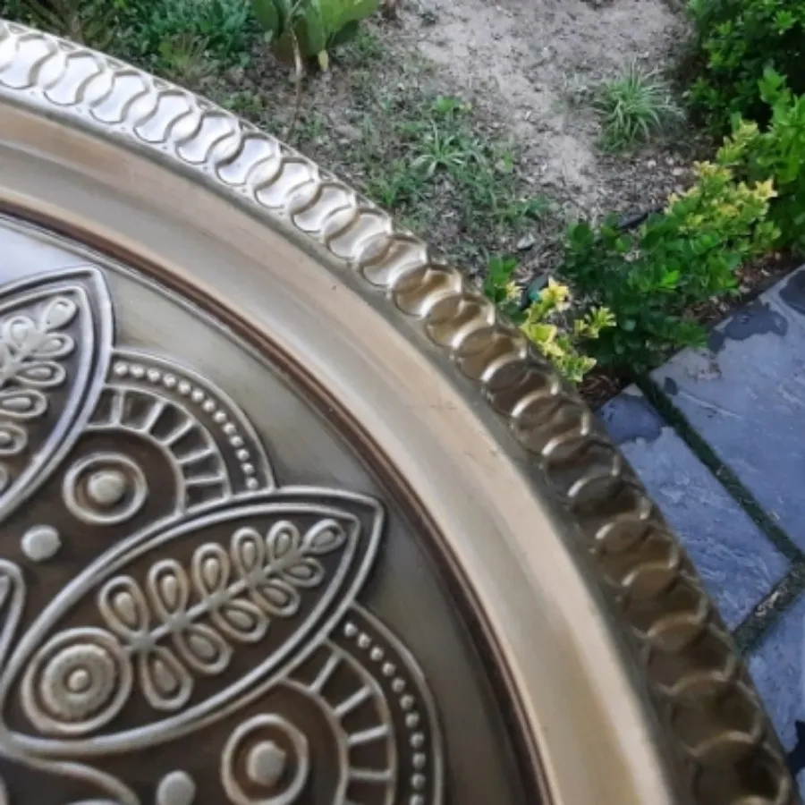 سینی طرح برنجی