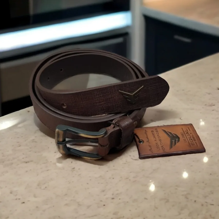 کمربند چرم ایتالیا باریک