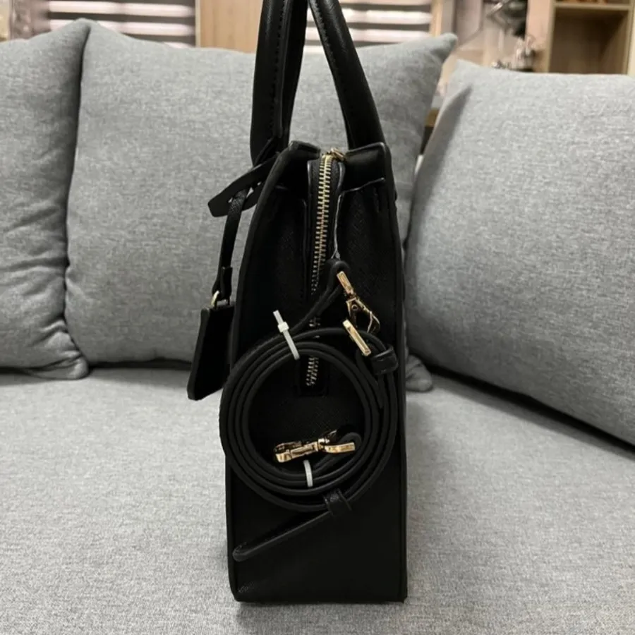 کیف دوشی چرمی مشکی