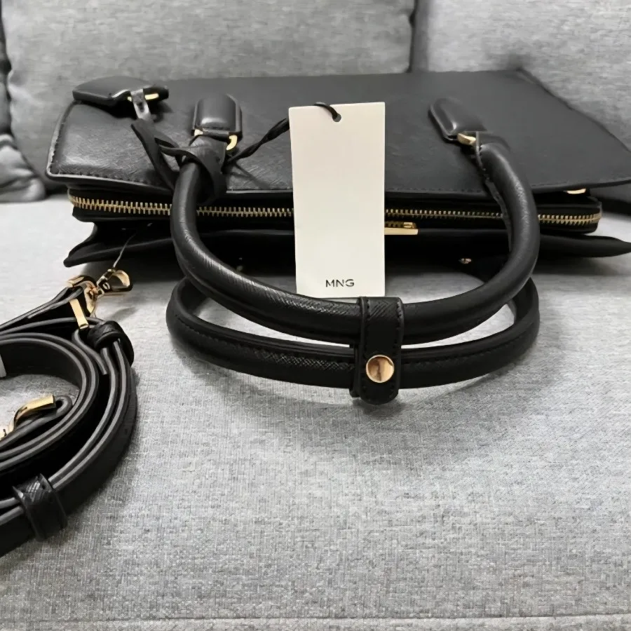 کیف دوشی چرمی مشکی