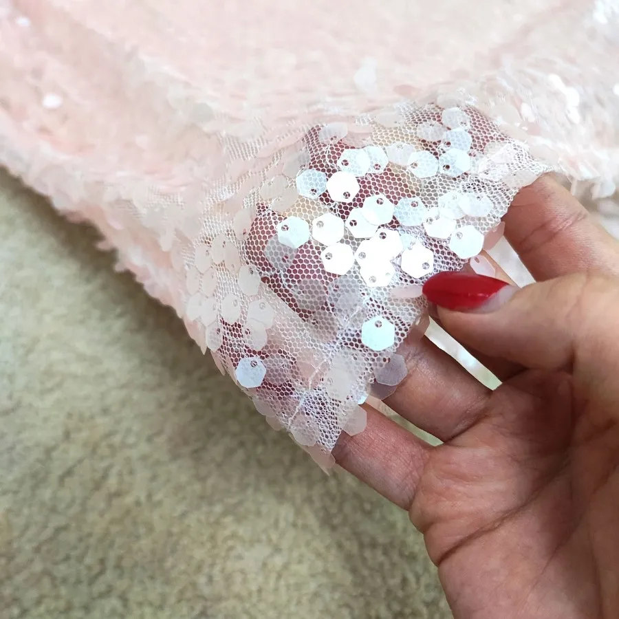 لباس مجلسی پولکی صورتی