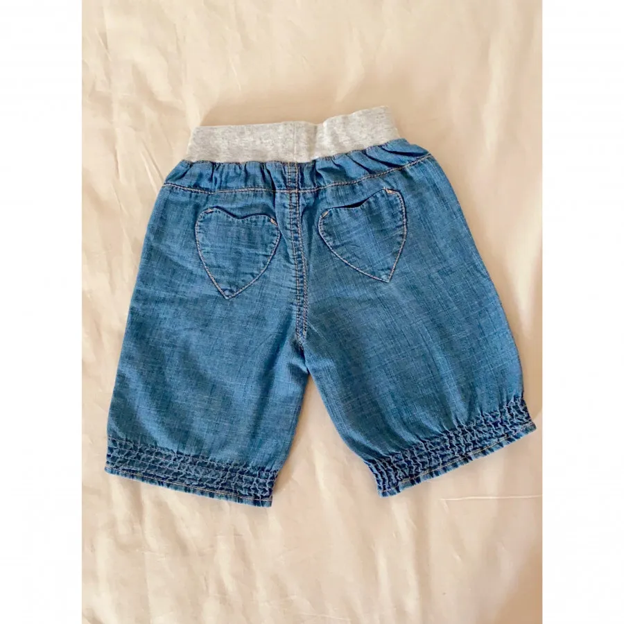 شلوارک جین کاغذی