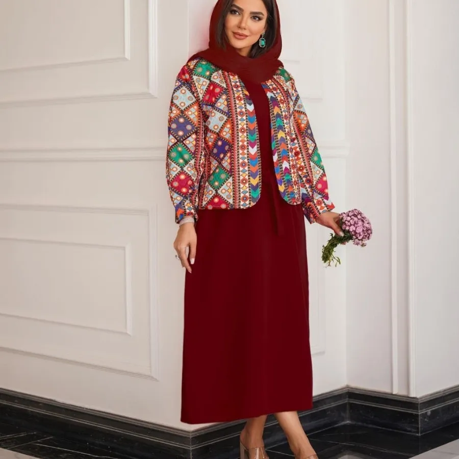 کت و سارافون کمربند مزونی