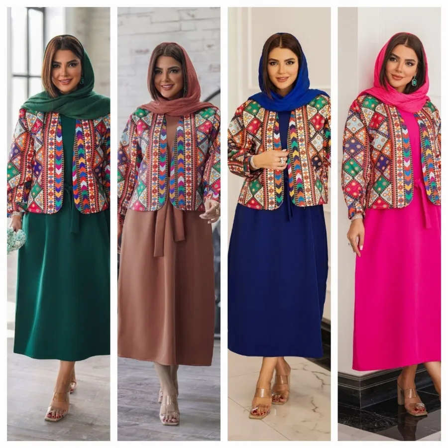 کت و سارافون کمربند مزونی