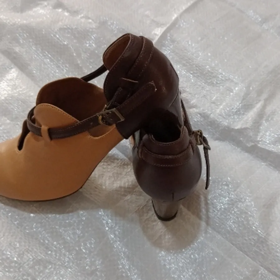 کفش مجلسی دورنگ بسیار شیک