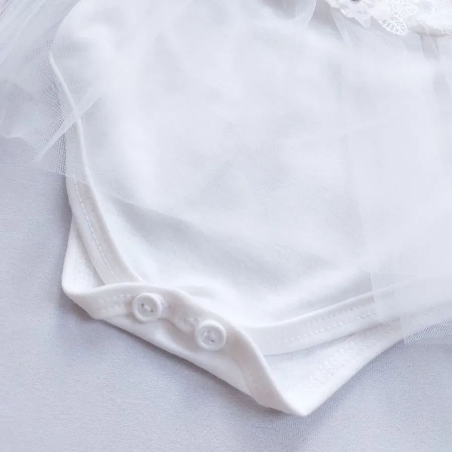 بادی آستین بلند دامن تور