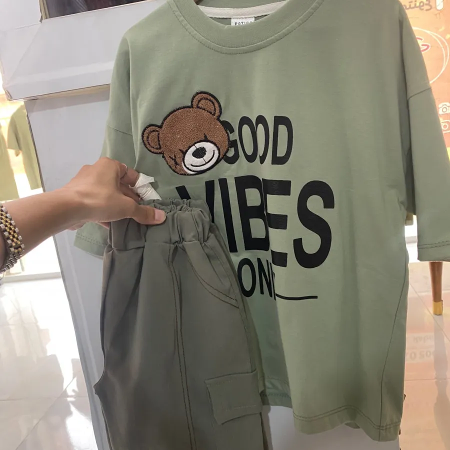 تیشرت شلوارک پسرانه