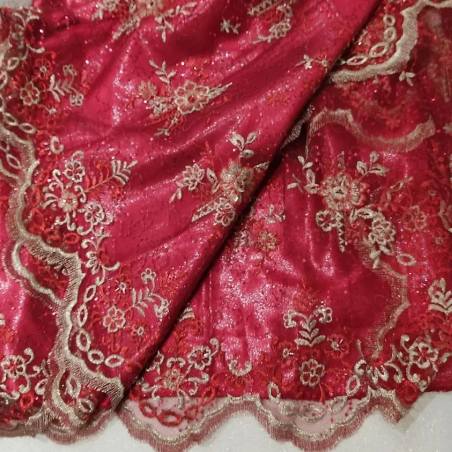 پارچه تور کار شده