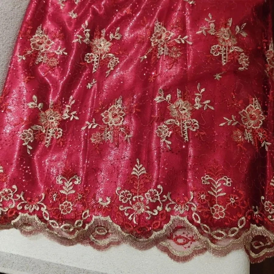 پارچه تور کار شده