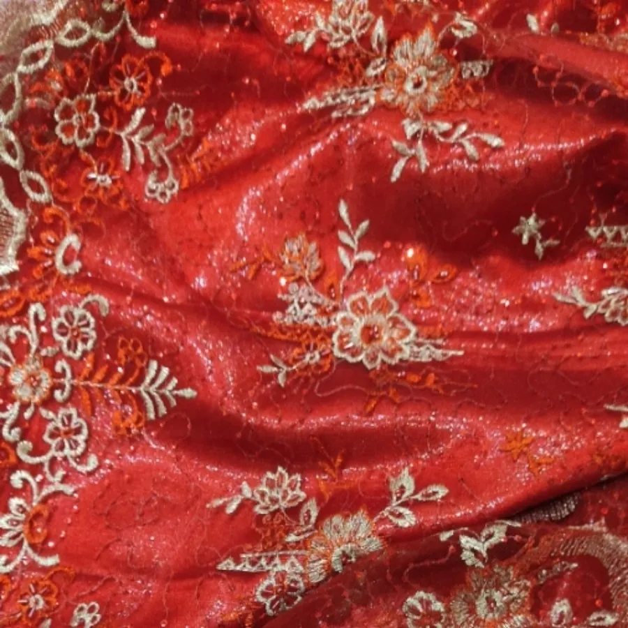 پارچه تور کار شده