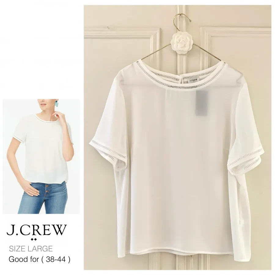 شومیز کرپ مجلسی j.crew