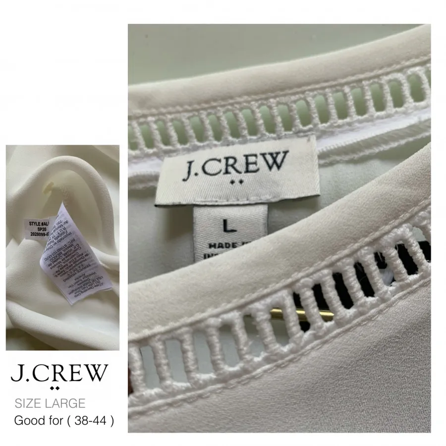 شومیز کرپ مجلسی j.crew