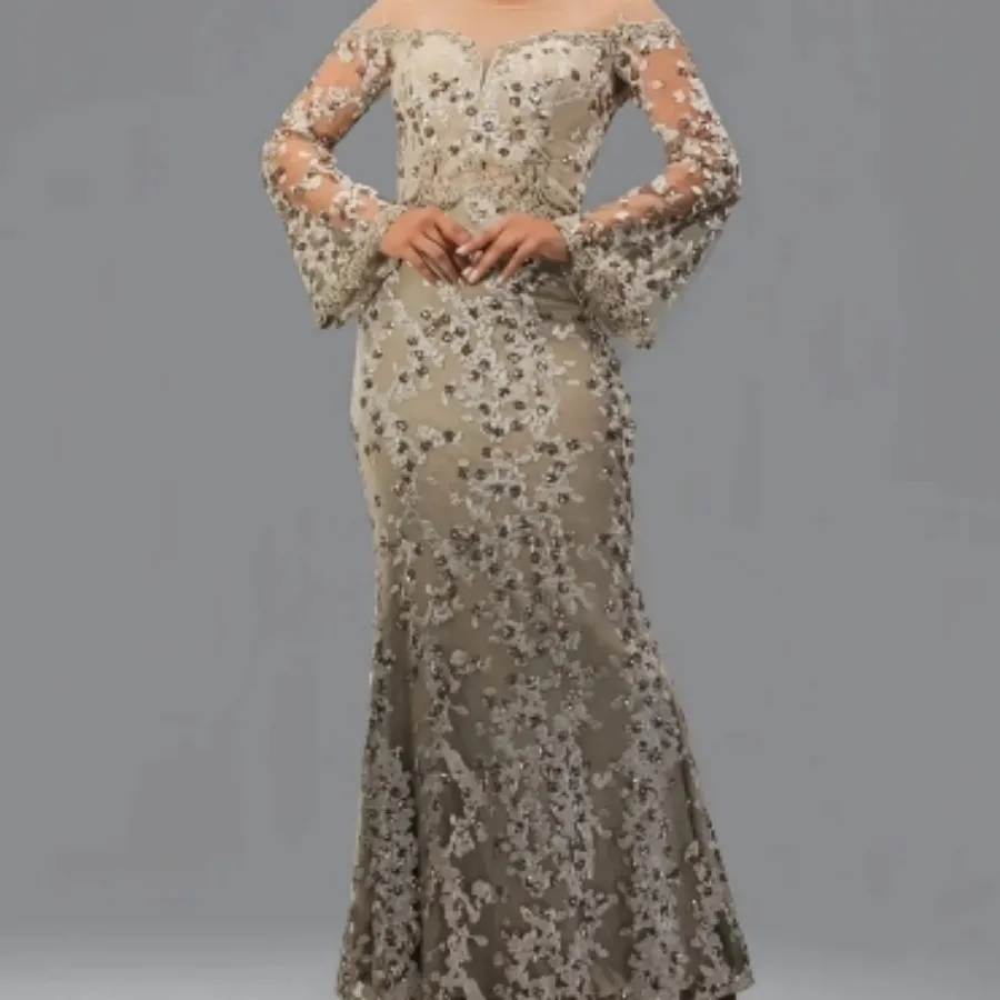 پیراهن مجلسی دانتل