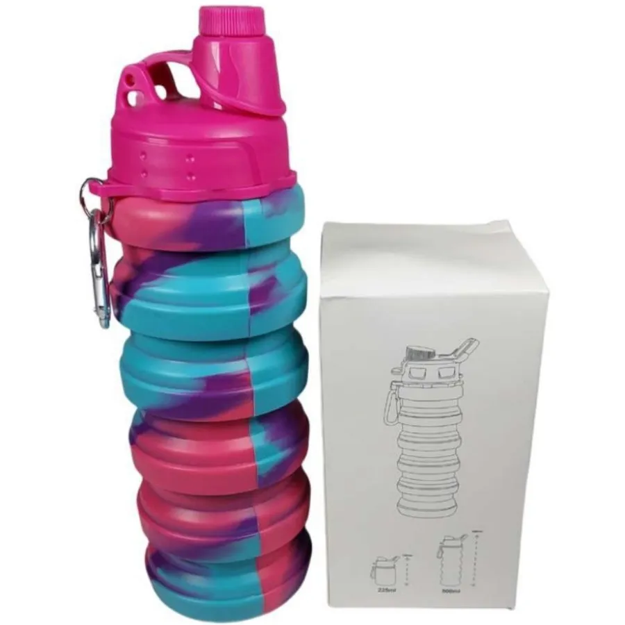 قمقمه مدل سیلیکونی تاشو