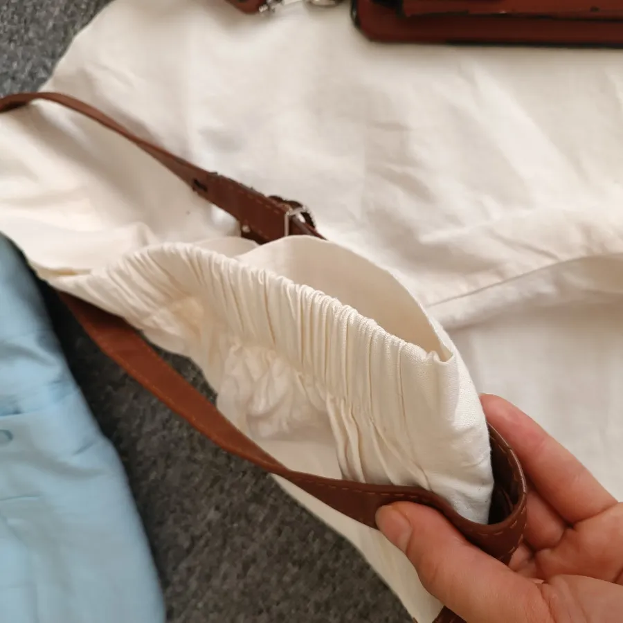 شلوار لینن بگ