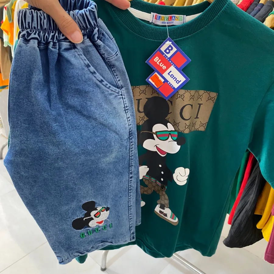 تیشرت شلوارک پسرانه