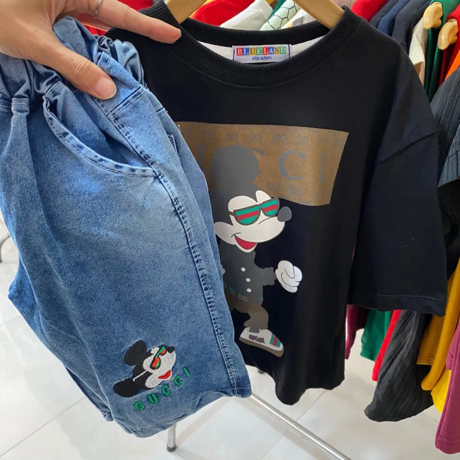 تیشرت شلوارک پسرانه