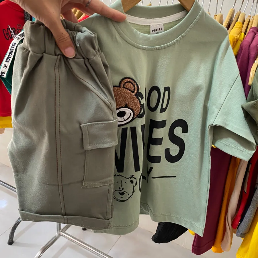 تیشرت شلوارک پسرانه