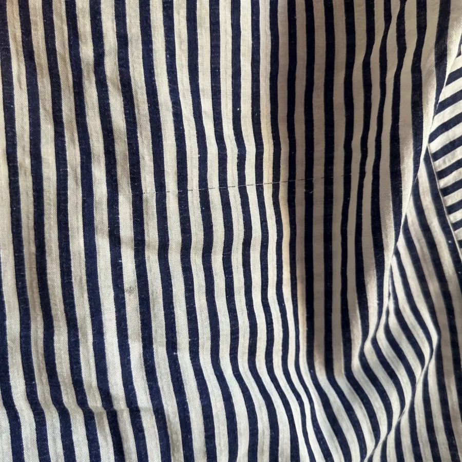 شومیز راه راه استین کوتاه