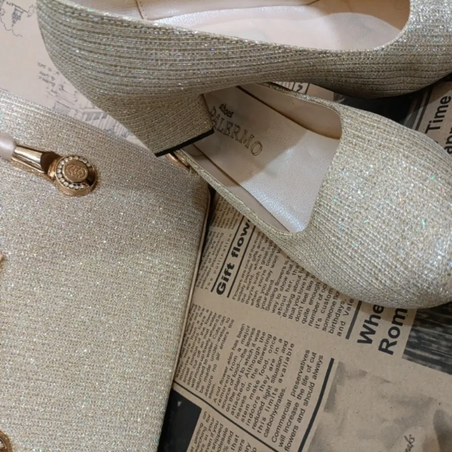 ست کیف و کفش مجلسیی