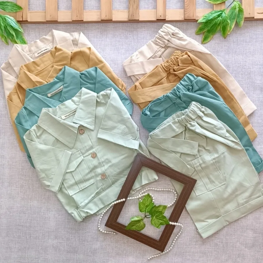 ست دخترانه لینن