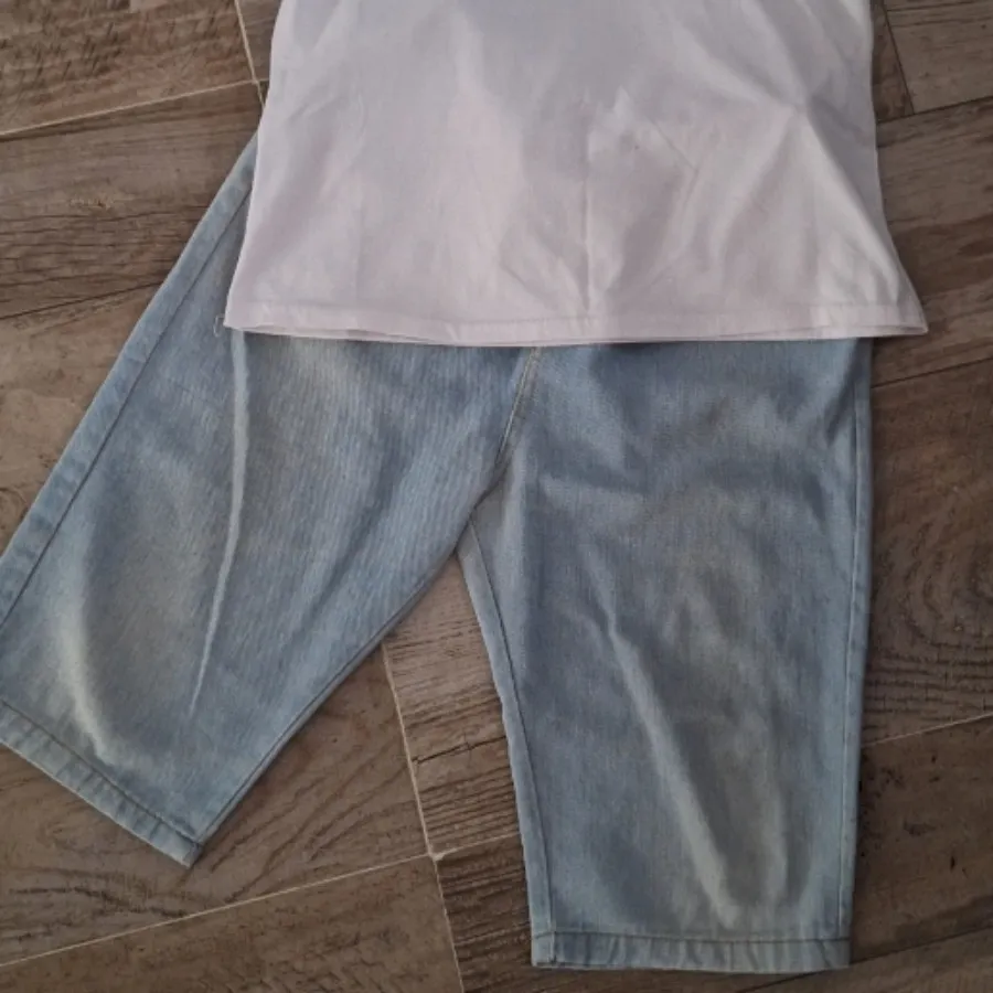 تیشرت شلوارک جین