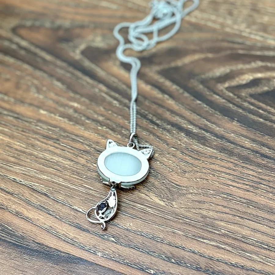 گردنبند سنگ/طرح گربه