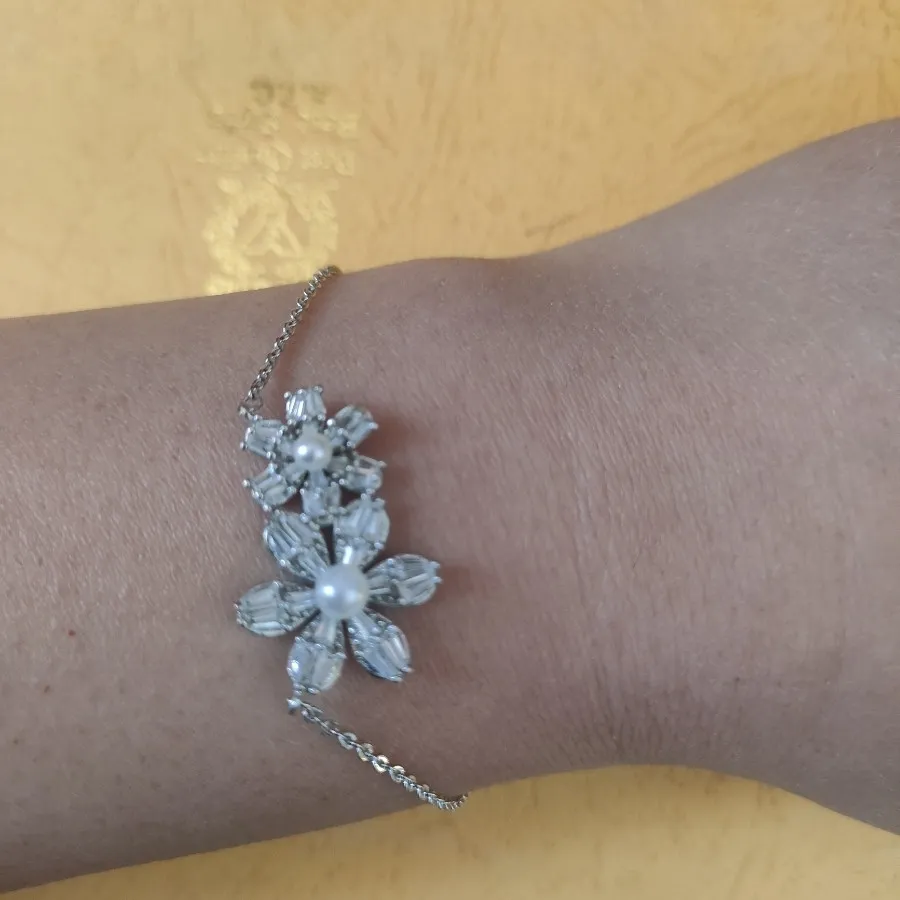 دستبند طرح نقره