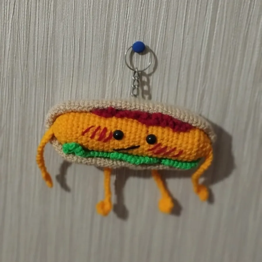 آویز کیف ساندویچ هات داگ