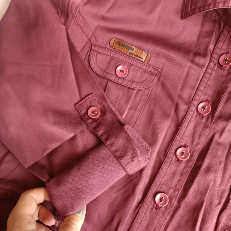 مانتوی عنابی