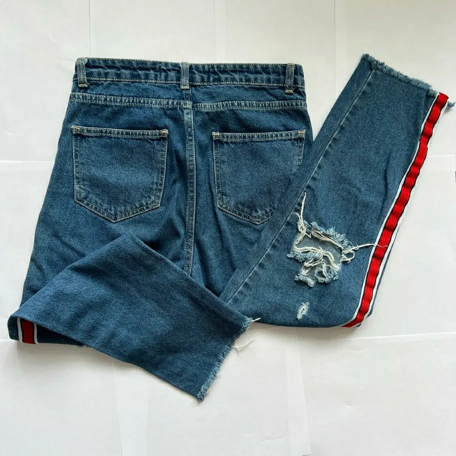 شلوار جین زاپدار