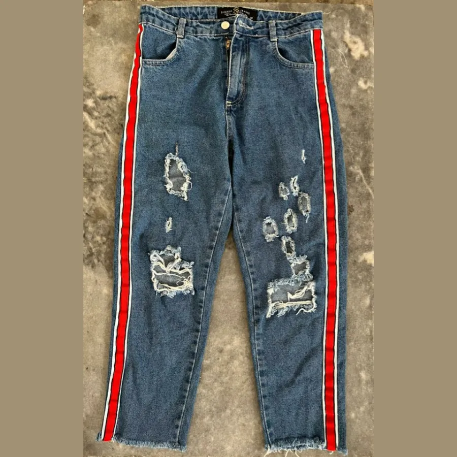 شلوار جین زاپدار