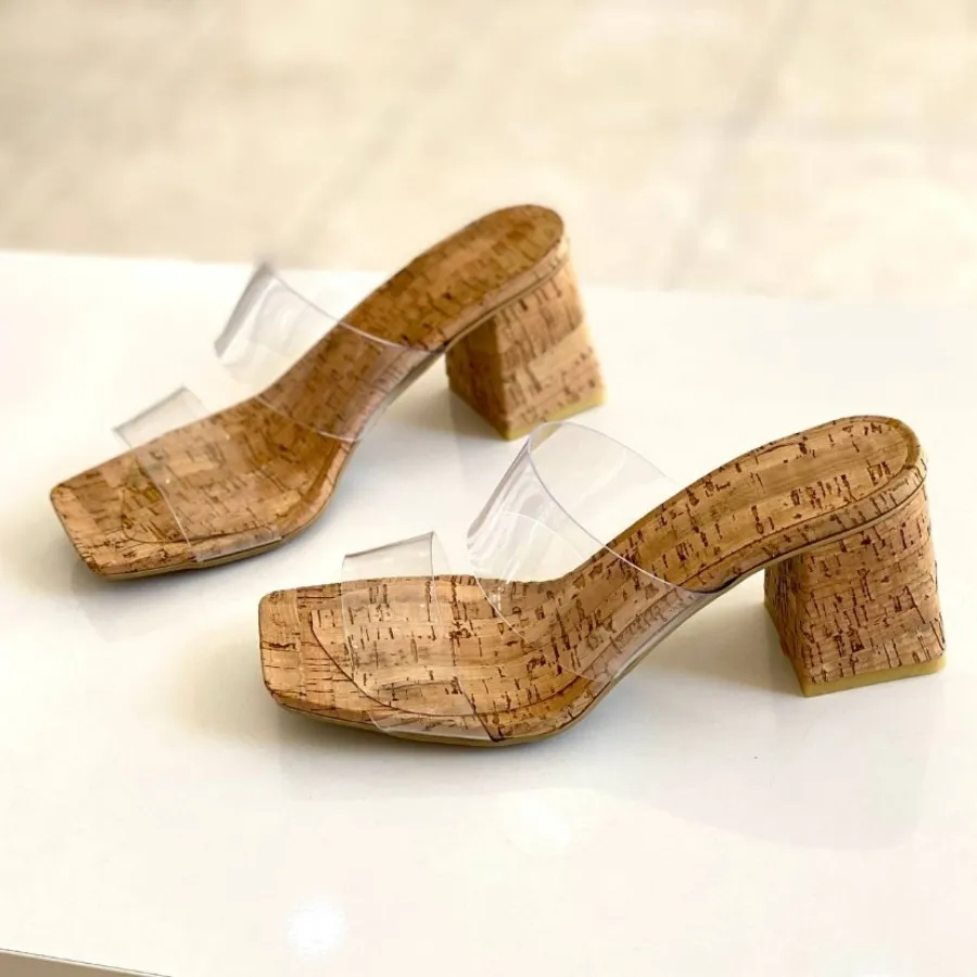 صندل طلقی پاشنه5سانت